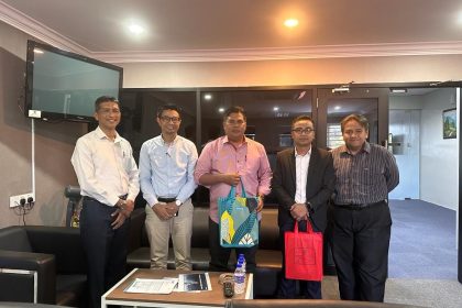 Kunjung Hormat Dari BSN Jalan Munshi Abdullah