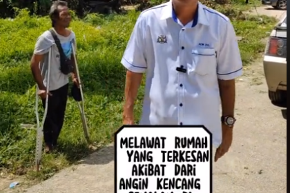 Screenshot 2024-01-30 154748 Melawat Rumah Yang Terkesan Akibat Angin Kencang Semalam di Bukit China dan Cherana Putih