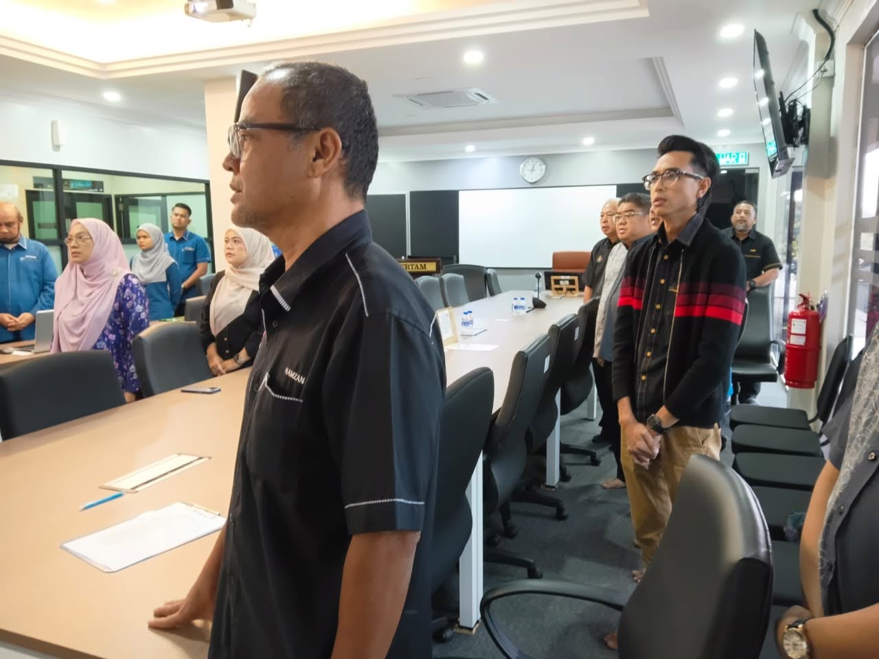 Nyanyian lagu Negaraku, Melaka Maju Jaya, Pertam Gemilang dan Ikrar Rukun Negara 4
