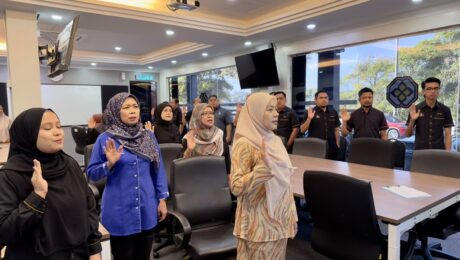 7 erhimpunan Mingguan, Bacaan Ikrar, Penyampaian APC 2025 dan Kenaikan Pangkat 2026 7