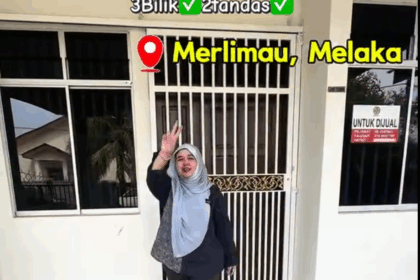 Miliki Rumah Teres Setingkat Bermula RM200,000 di Merlimau!