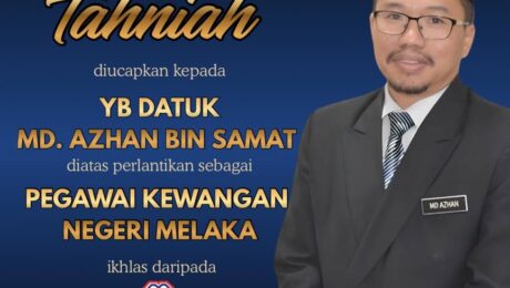 TAHNIAH YB DATUK MD AZHAN BIN SAMAT@LIMAT
