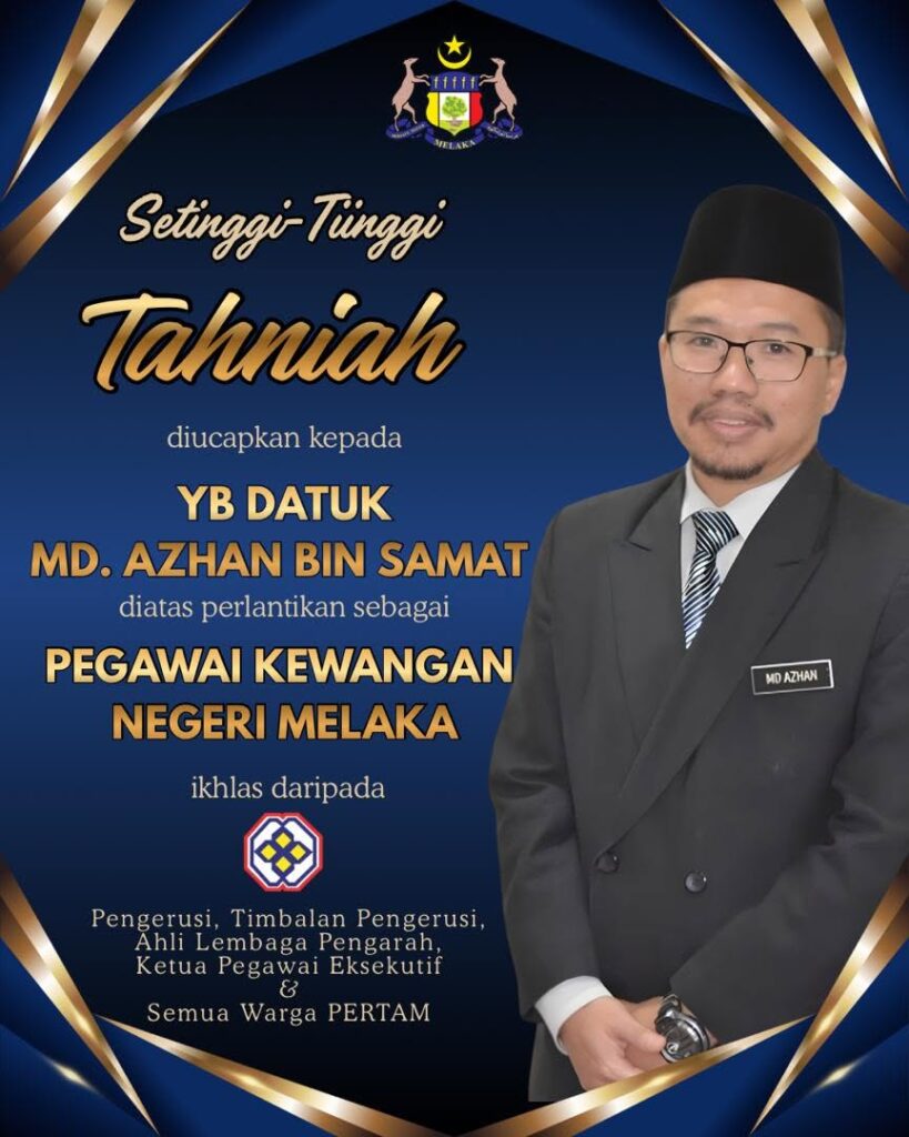 TAHNIAH YB DATUK MD AZHAN BIN SAMAT@LIMAT