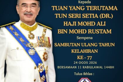 Selamat Menyambut Ulang Tahun Hari Keputeraan ke-77